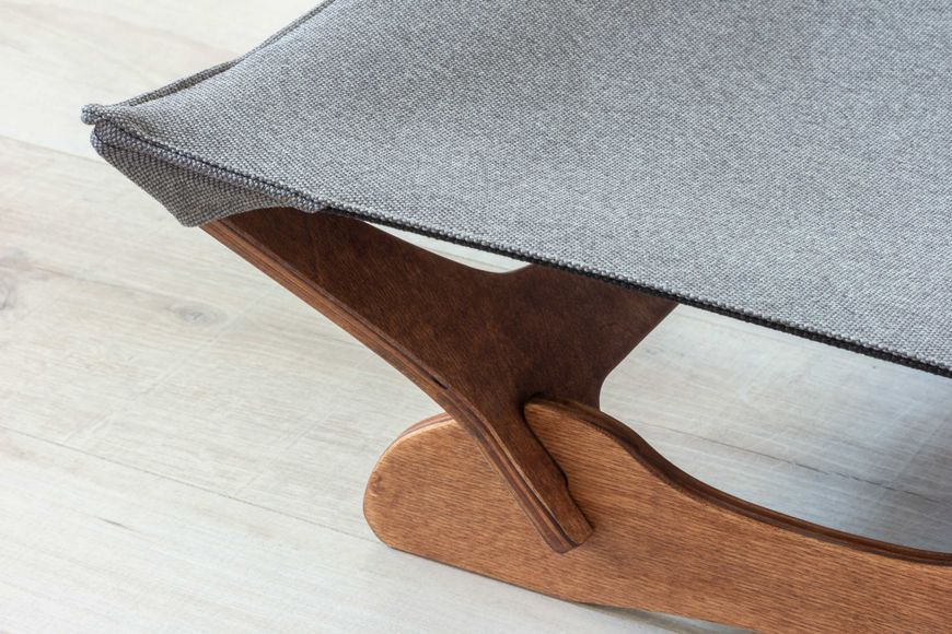 Гамак-лежак для кота brown+gray PetJoy brown1gray фото