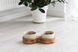 Миски на підставці для кота brown+white cat2bowlBW cat2bowlBW фото 2